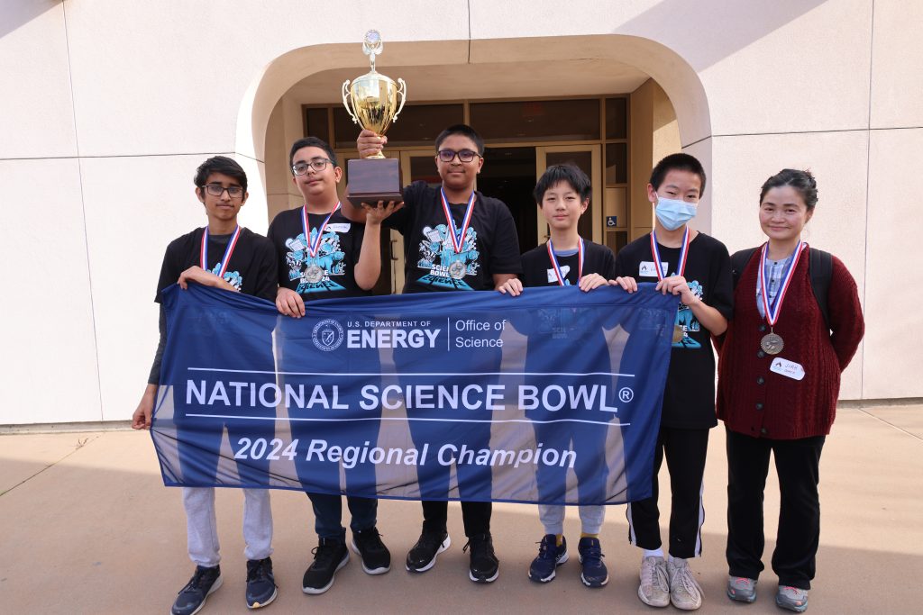 2024 California Regional Science Bowl Middle School Winners: William Hopkins Middle School