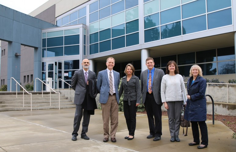 Department of Energy officials visited Sandia/California on Tuesday, March 5, to learn about the Labs’ cyber and energy programs.