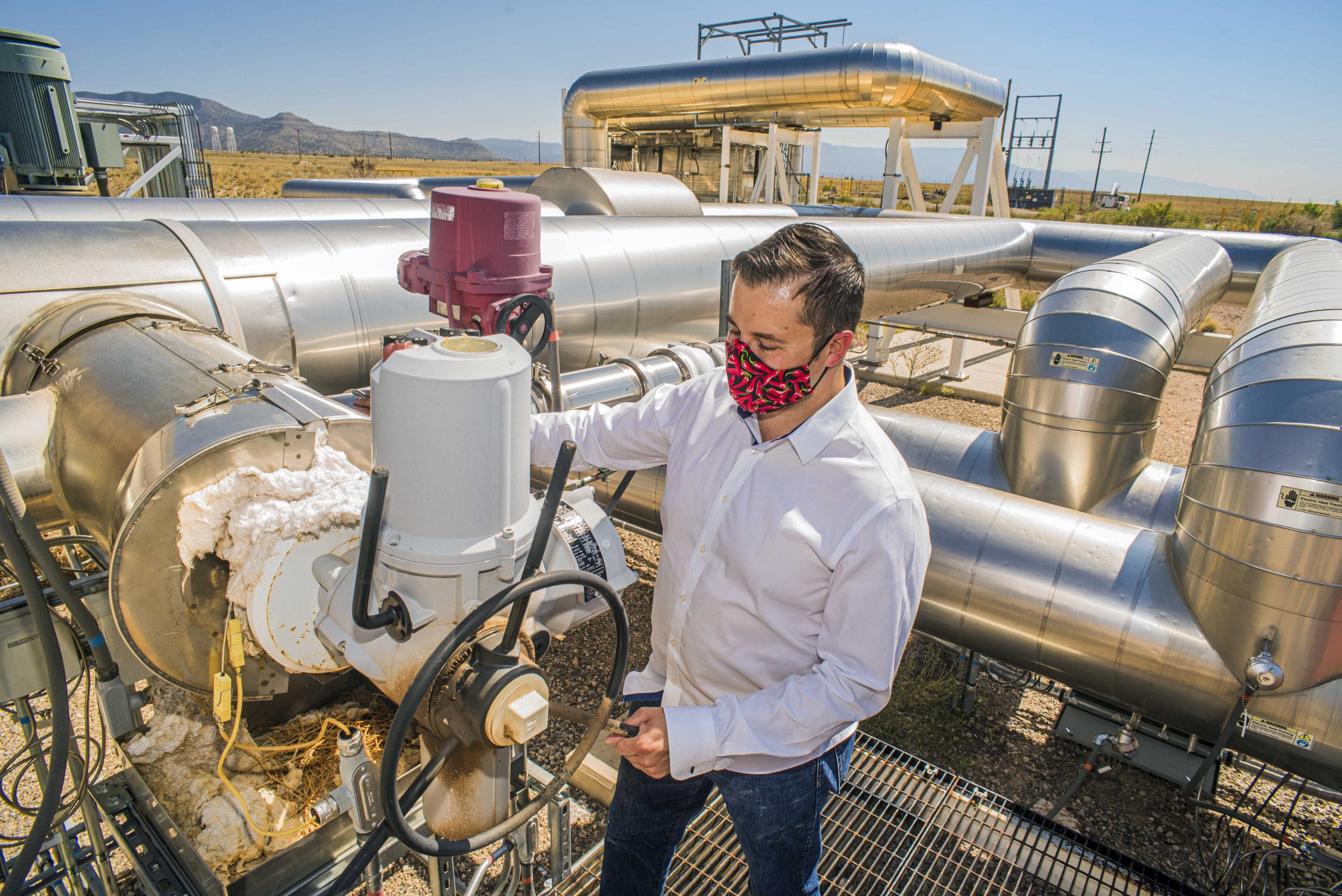 Armijo at Molten Salt Test Loop