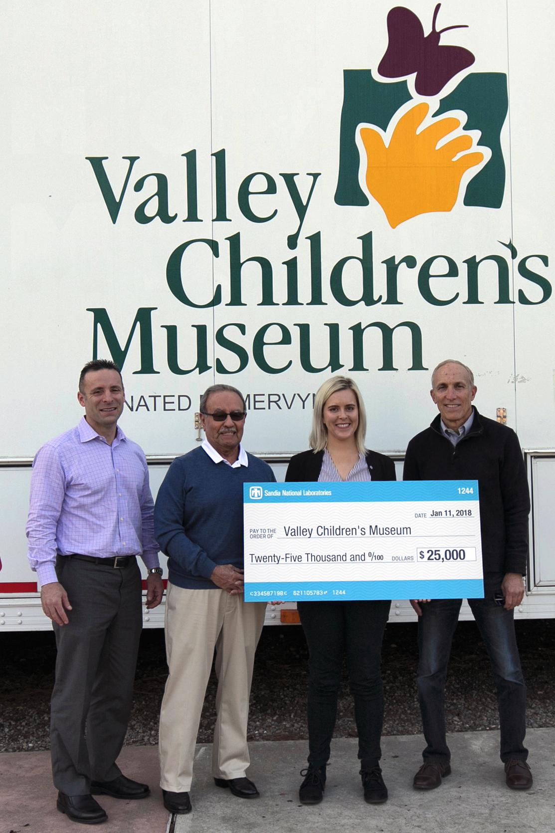 Valley Children’s Museum donation