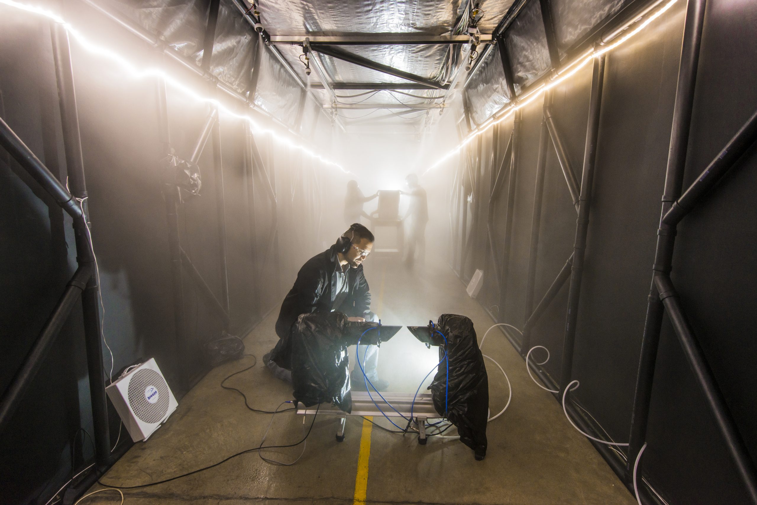 Sandia Labs fog chamber