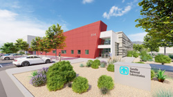 Rendering of Sandia National Laboratories new Emergency Operations Center, expected to be fully operational by spring 2023.