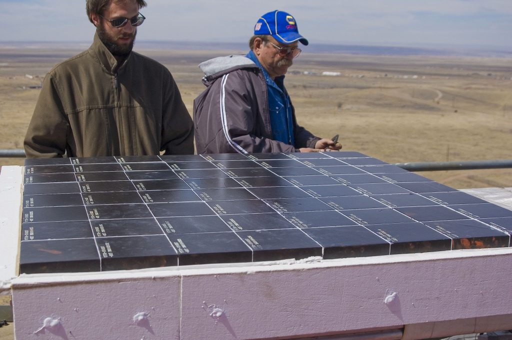 NASA’s Scott Splinter and Sandia’s JJ Kelton 