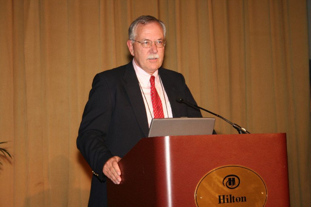 Sandia retiree Dick Pettit received the National Conference of Standards Laboratories International’s William Wildhack Award at the NCSLI annual workshop and symposium Aug. 8 in Washington, D.C.