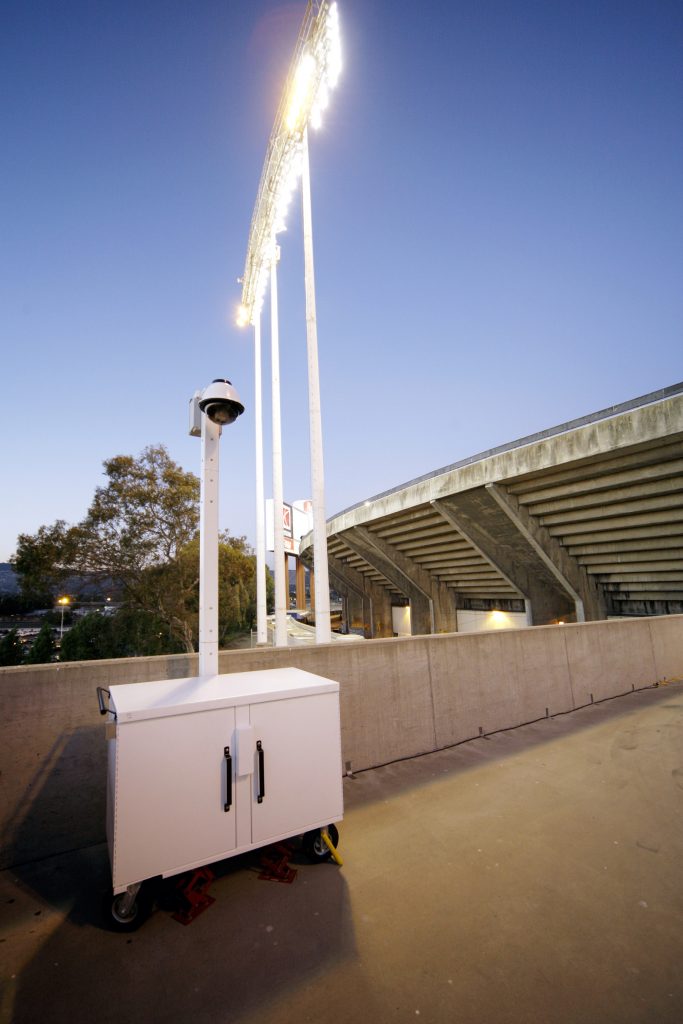 Rapidly Deployable Chemical Detection System at McAfee Stadium