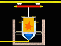 Thermonuclear explosion animation