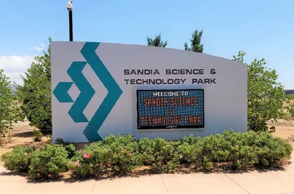 HIGH-PAYING JOBS — Businesses in the Sandia Science and Technology Park paid out $7.7 billion in wages in the last 25 years and generated more than 6,500 jobs and $4.4 billion in taxable consumer spending. (Photo by Linda von Boetticher)